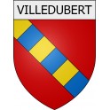 Adesivi stemma Villedaigne adesivo