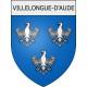 Villelongue-d'Aude 11 ville Stickers blason autocollant adhésif