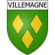 Villemagne 11 ville Stickers blason autocollant adhésif