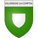 Villeneuve-la-Comptal 11 ville Stickers blason autocollant adhésif