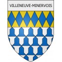 Pegatinas escudo de armas de Roubia adhesivo de la etiqueta engomada