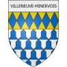 Villeneuve-Minervois 11 ville Stickers blason autocollant adhésif
