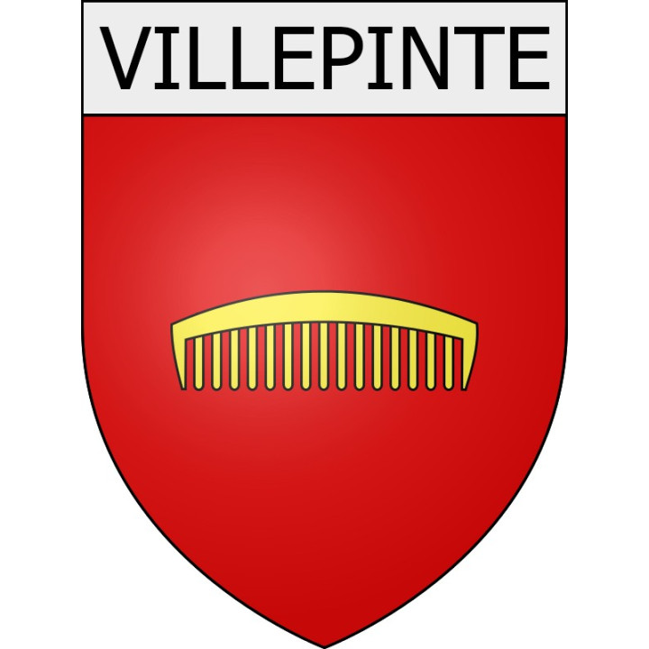 Stickers coat of arms Roubia adhesive sticker