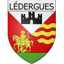 Pegatinas escudo de armas de Escales adhesivo de la etiqueta engomada