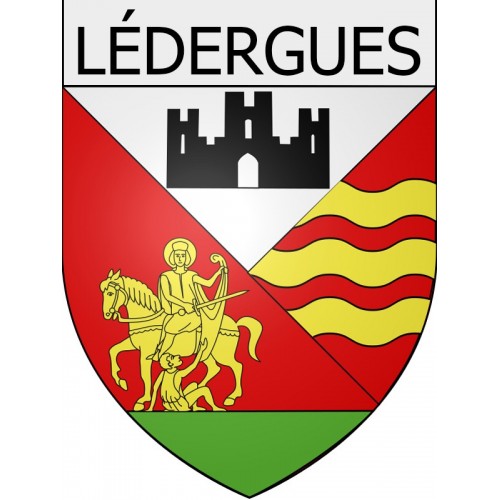 Pegatinas escudo de armas de Escales adhesivo de la etiqueta engomada