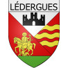 Escales Sticker wappen, gelsenkirchen, augsburg, klebender aufkleber