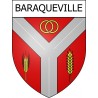 Baraqueville 12 ville Stickers blason autocollant adhésif