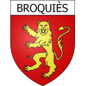 Escales Sticker wappen, gelsenkirchen, augsburg, klebender aufkleber