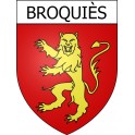 Stickers coat of arms Escales adhesive sticker