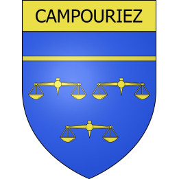 Stickers coat of arms Escales adhesive sticker