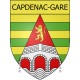 Stickers coat of arms Escales adhesive sticker