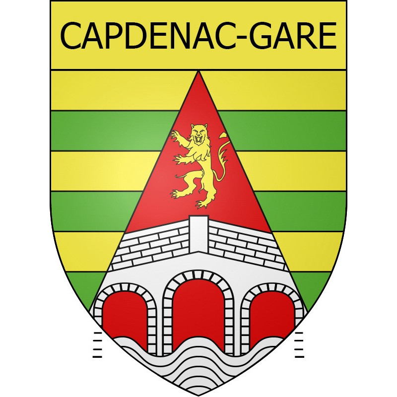 Stickers coat of arms Escales adhesive sticker