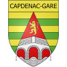 Pegatinas escudo de armas de Escales adhesivo de la etiqueta engomada