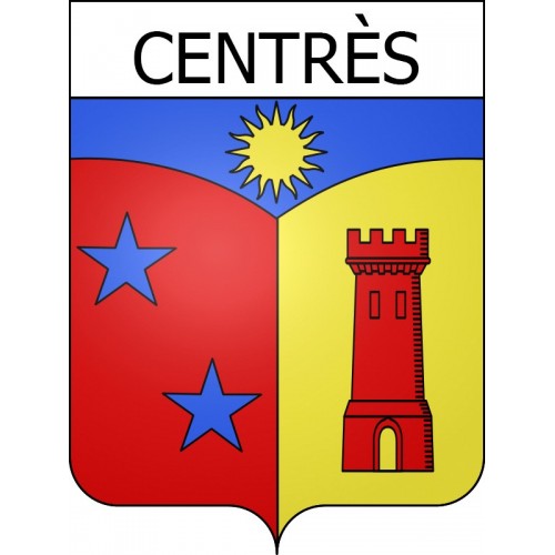 Stickers coat of arms Escales adhesive sticker