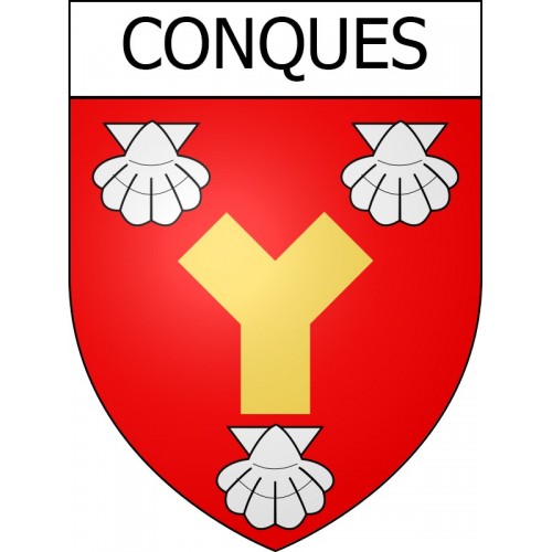 Stickers coat of arms Escales adhesive sticker