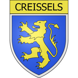 Escales Sticker wappen, gelsenkirchen, augsburg, klebender aufkleber