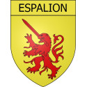 Stickers coat of arms Escales adhesive sticker