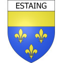 Escales Sticker wappen, gelsenkirchen, augsburg, klebender aufkleber