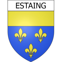 Escales Sticker wappen, gelsenkirchen, augsburg, klebender aufkleber