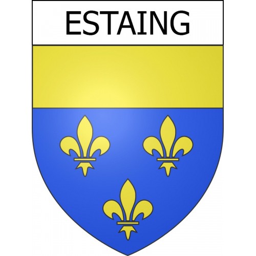 Stickers coat of arms Escales adhesive sticker