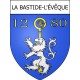 La Bastide-l'Évêque 12 ville Stickers blason autocollant adhésif
