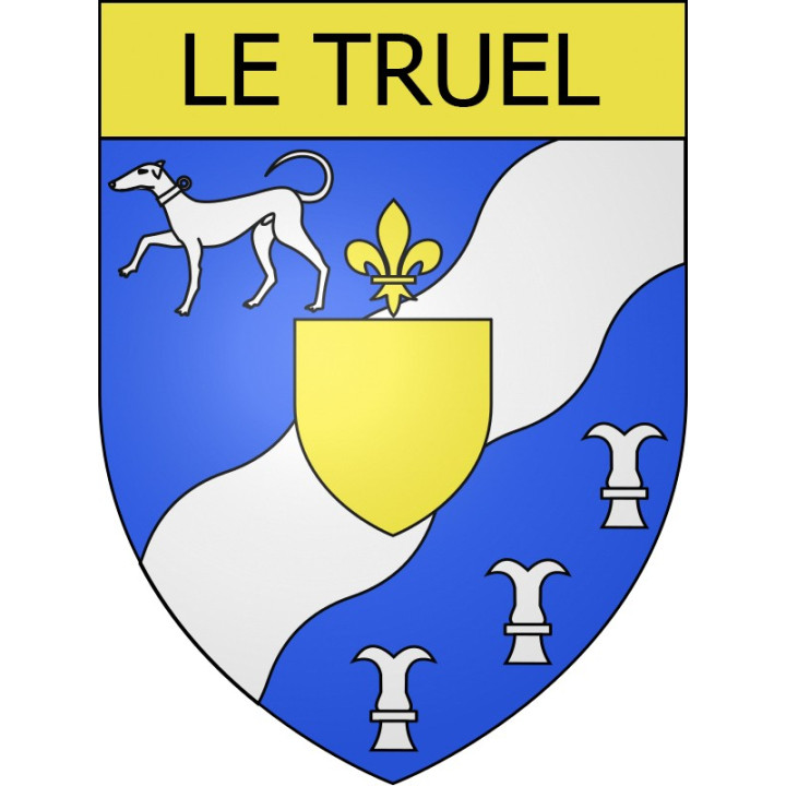 Stickers coat of arms Escales adhesive sticker