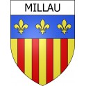 Millau 12 ville Stickers blason autocollant adhésif