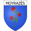 Moyrazès 12 ville Stickers blason autocollant adhésif