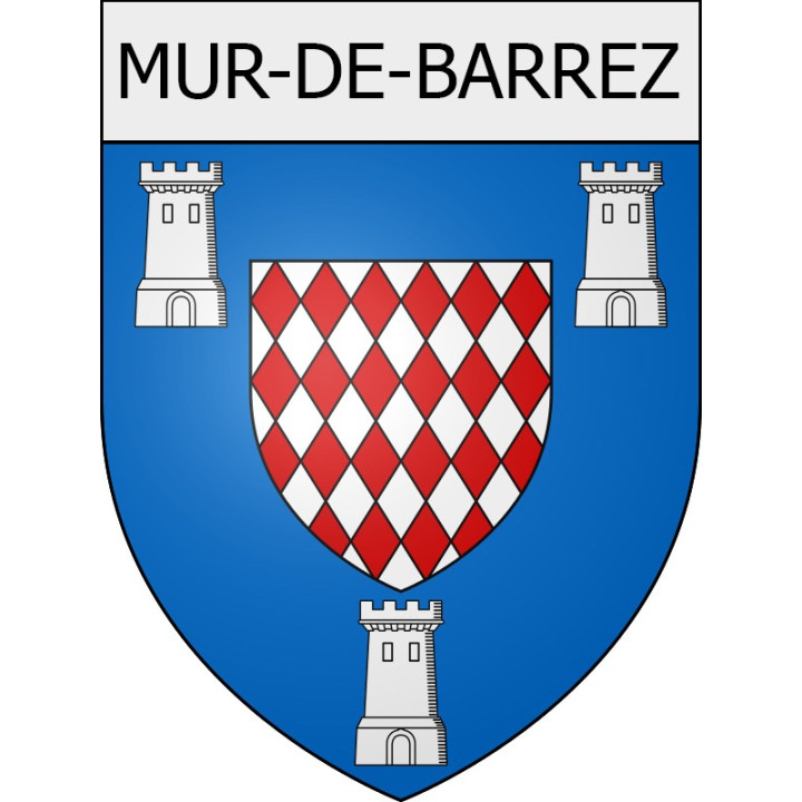 Stickers coat of arms Escales adhesive sticker
