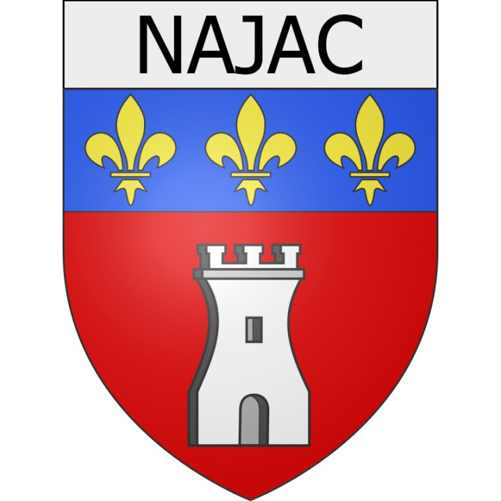 Stickers coat of arms Escales adhesive sticker