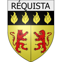 Réquista 12 ville Stickers blason autocollant adhésif