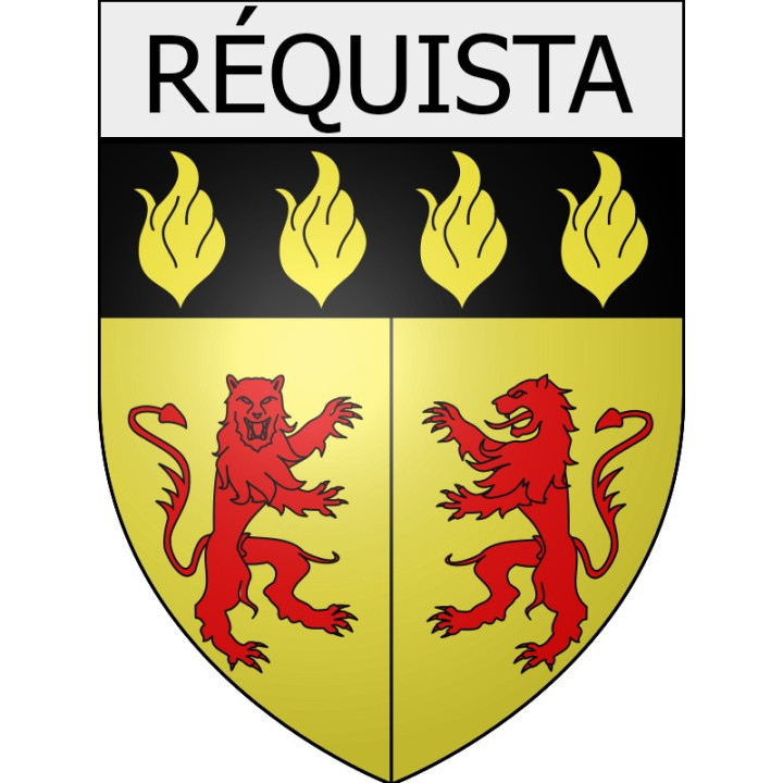 Stickers coat of arms Escales adhesive sticker