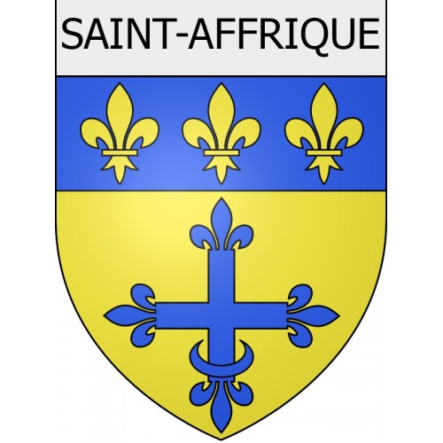 Saint-Affrique 12 ville Stickers blason autocollant adhésif