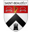 Saint-Beauzély 12 ville Stickers blason autocollant adhésif