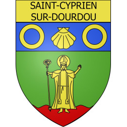 Stickers coat of arms Escales adhesive sticker