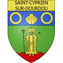 Stickers coat of arms Escales adhesive sticker