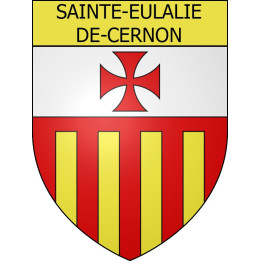 Pegatinas escudo de armas de Escales adhesivo de la etiqueta engomada
