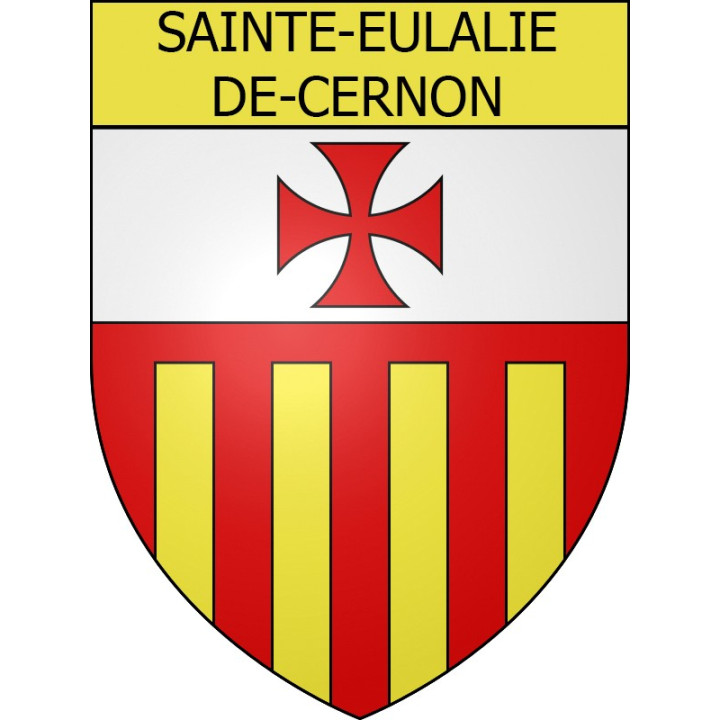 Stickers coat of arms Escales adhesive sticker