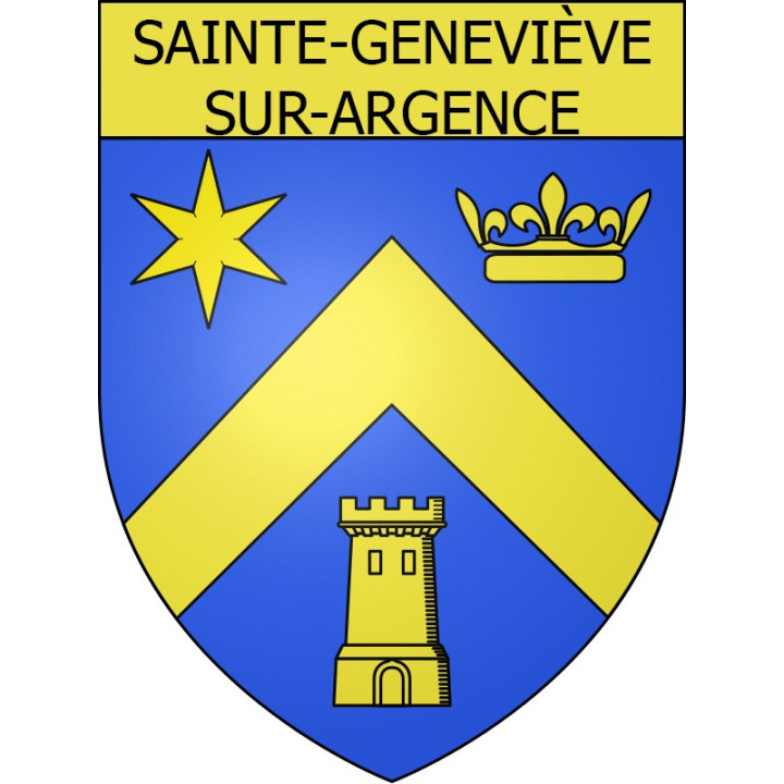 Stickers coat of arms Escales adhesive sticker