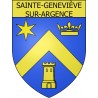Sainte-Geneviève-sur-Argence 12 ville Stickers blason autocollant adhésif