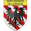 Saint-Georges-de-Luzençon 12 ville Stickers blason autocollant adhésif