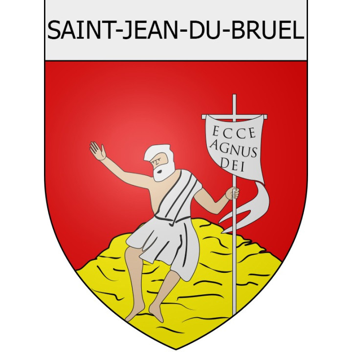 Stickers coat of arms Escales adhesive sticker