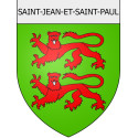 Stickers coat of arms Escales adhesive sticker