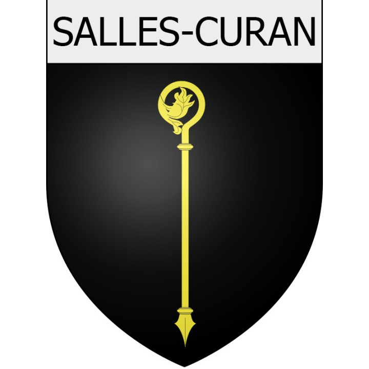 Pegatinas escudo de armas de Escales adhesivo de la etiqueta engomada