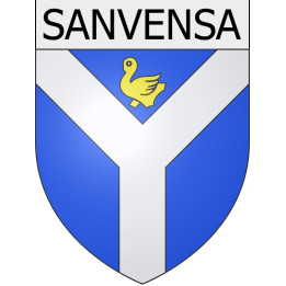 Stickers coat of arms Escales adhesive sticker
