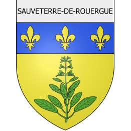 Sauveterre-de-Rouergue 12 ville Stickers blason autocollant adhésif