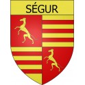 Ségur 12 ville Stickers blason autocollant adhésif