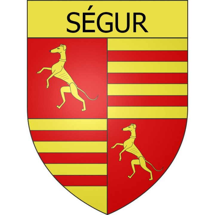 Stickers coat of arms Escales adhesive sticker