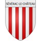 Sévérac-le-Château 12 ville Stickers blason autocollant adhésif