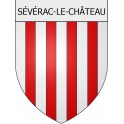 Sévérac-le-Château 12 ville Stickers blason autocollant adhésif